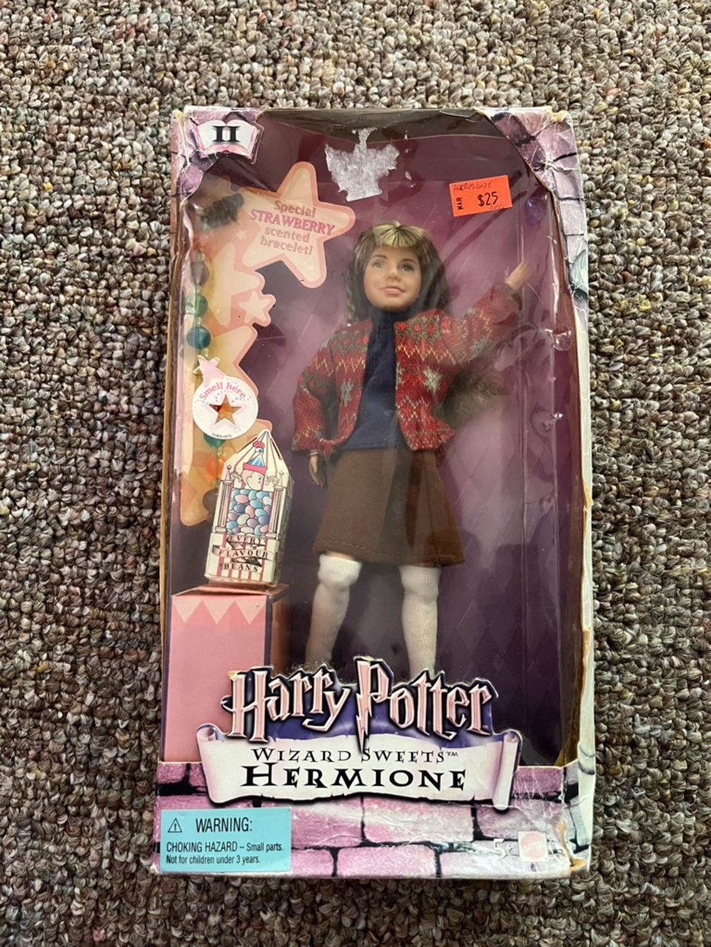 Harry Potter Hermione Wizard Sweets Doll - Pink / Purple Packaging